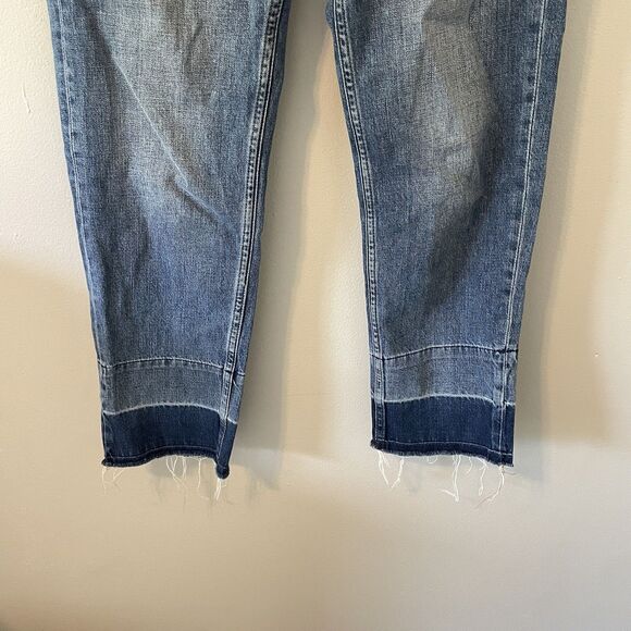 AllSaints Women’s Boy Ankle Straight Jean Raw Hem Sz 26 - Picture 2 of 8